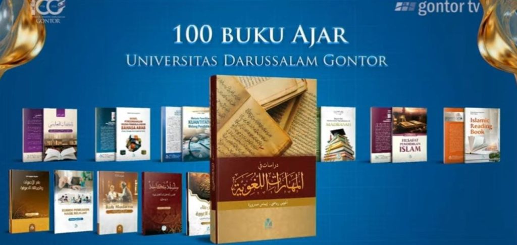 Legasi 100 Tahun Gontor Kontribusikan Buku Ajar Karya Dosen Pusat Bahasa UNIRU